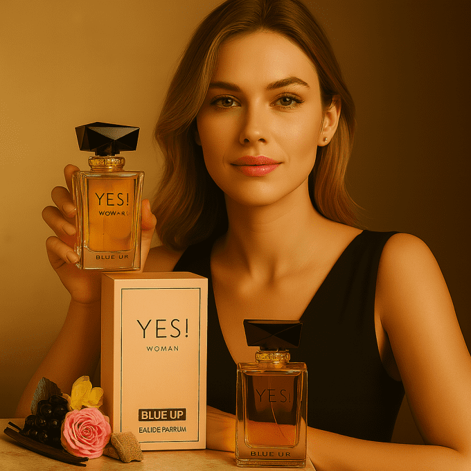 BLUE UP YES ! – Eau de parfum femme 100 ml | Inspiration chyprée florale et boisée