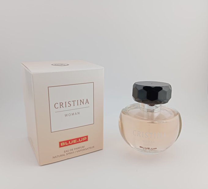 BLUE UP CRISTINA – Eau de parfum femme 100 ml | Inspiration florale boisée et fruitée