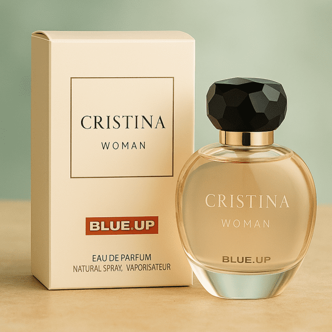 BLUE UP CRISTINA – Eau de parfum femme 100 ml | Inspiration florale boisée et fruitée