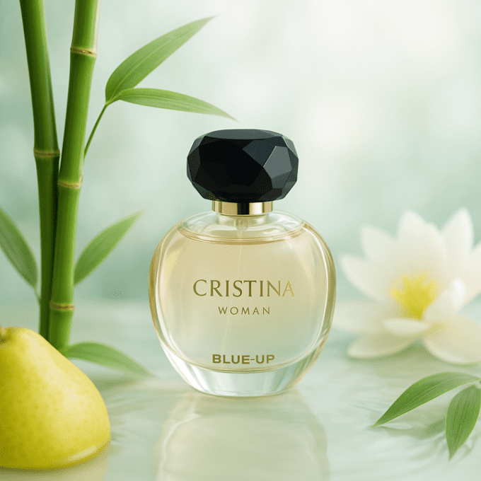 BLUE UP CRISTINA – Eau de parfum femme 100 ml | Inspiration florale boisée et fruitée