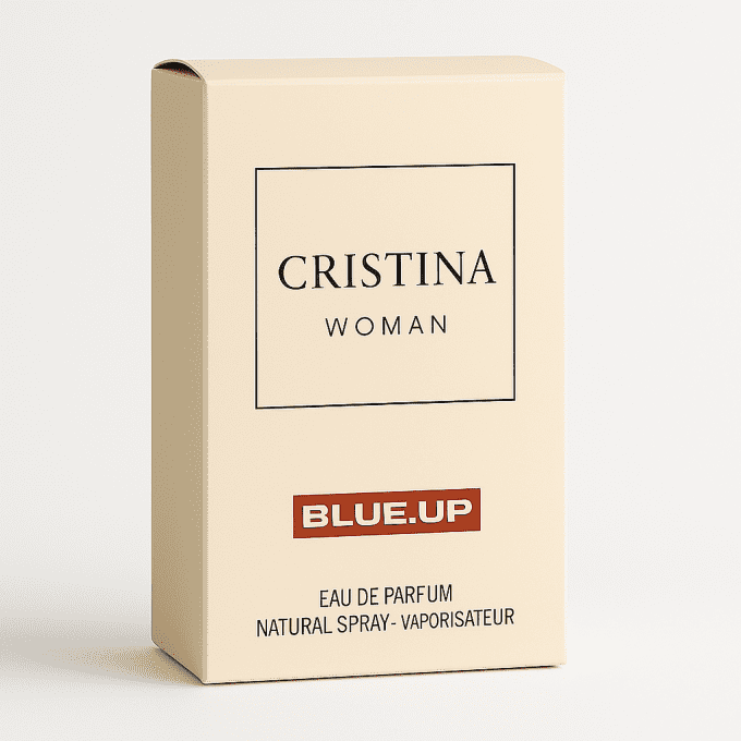 BLUE UP CRISTINA – Eau de parfum femme 100 ml | Inspiration florale boisée et fruitée