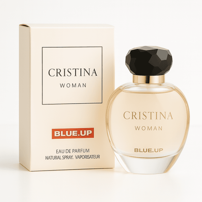 BLUE UP CRISTINA – Eau de parfum femme 100 ml | Inspiration florale boisée et fruitée