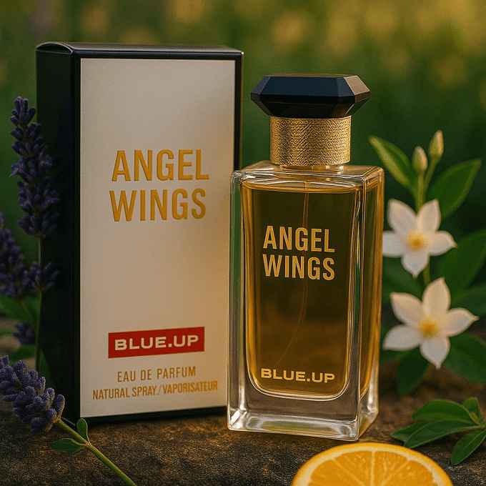 Blue-Up Angel Wings – Eau de parfum femme | Floral aromatique lumineux