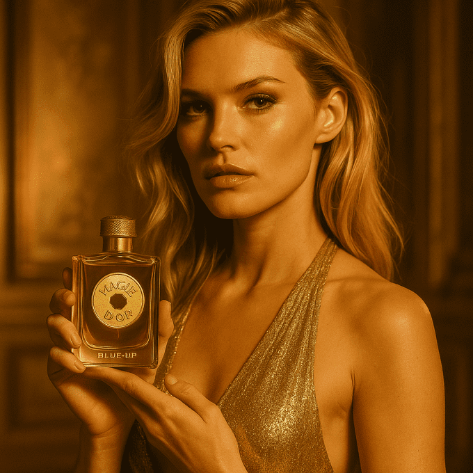 Blue-Up Magie d’Or – Eau de parfum femme | Gourmand oriental doux