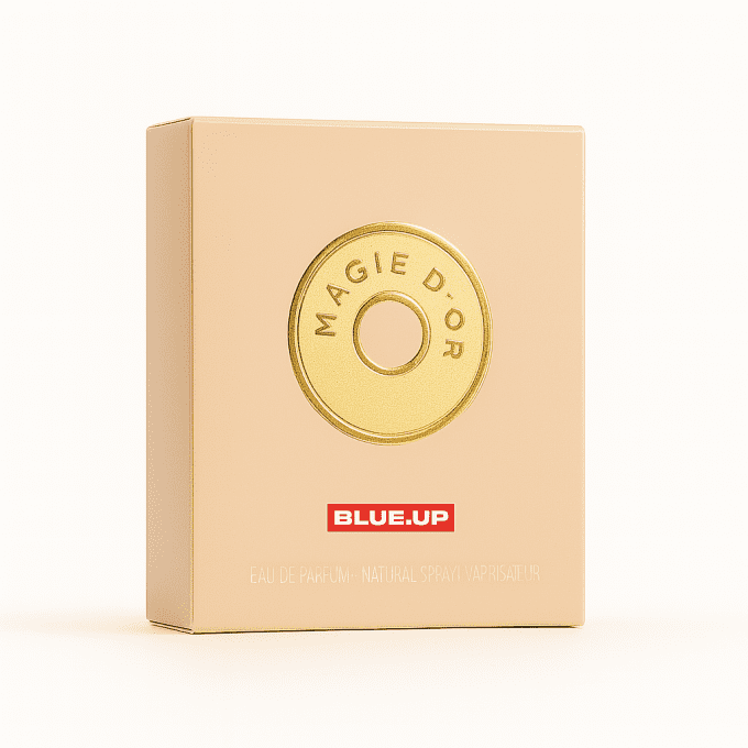 Blue-Up Magie d’Or – Eau de parfum femme | Gourmand oriental doux