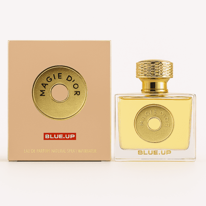 Blue-Up Magie d’Or – Eau de parfum femme | Gourmand oriental doux