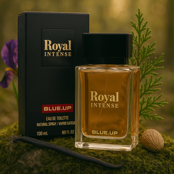 Blue-Up Royal Intense – Eau de parfum homme | Boisé floral élégant