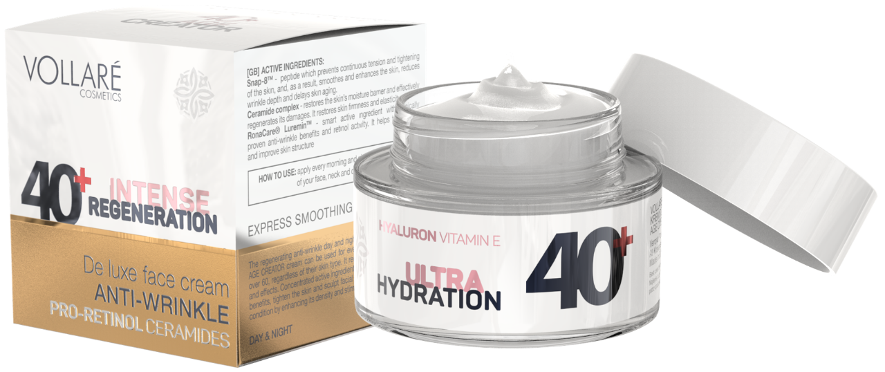 Crème hydratante anti-ride jour et nuit 40+ VOLLARE Age Creator - 50 ml