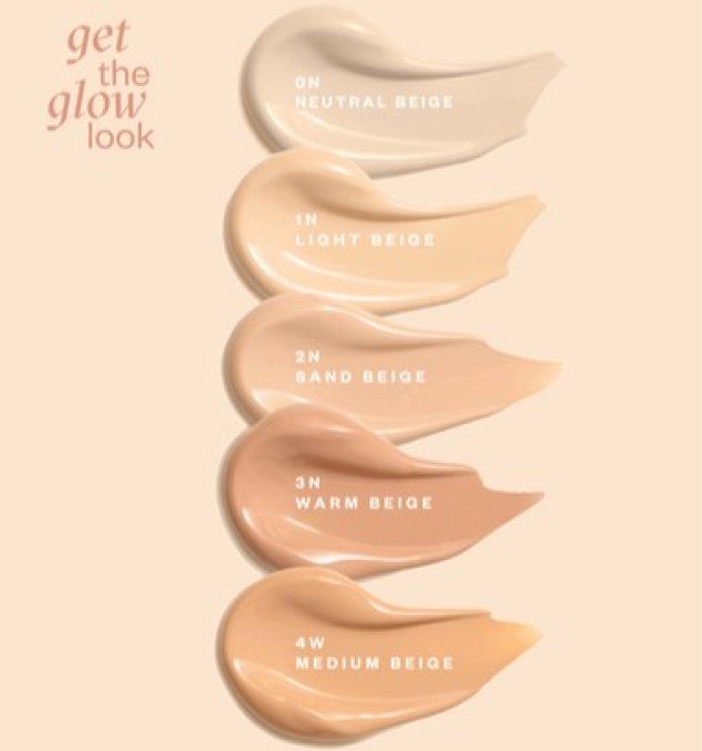 Fond de teint illuminateur Get The Glow SPF20 – 5 teintes – PAESE