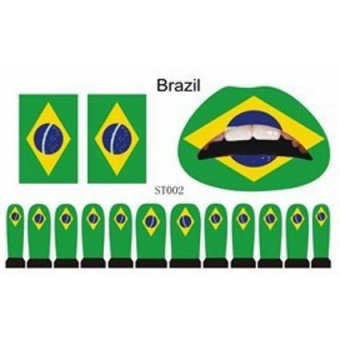 Patriotic set Brésil