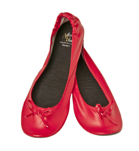 Chaussures Ballerines Ballerines pliables Spieth & Wensky Ballerines pliables rouge style d\u00e9contract\u00e9 