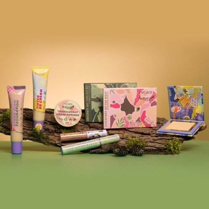 Palette d'ombres à paupières "Découverte de l'Ouest" - 6 couleurs - 8g - Ingrid Cosmetics