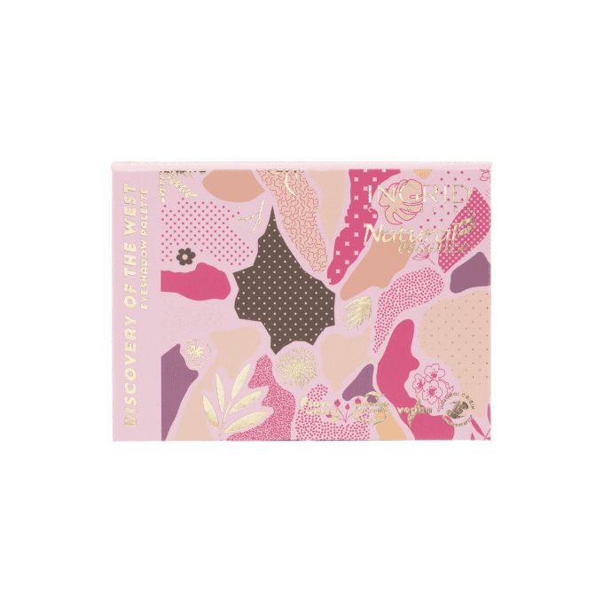 Palette d'ombres à paupières "Découverte de l'Ouest" - 6 couleurs - 8g - Ingrid Cosmetics