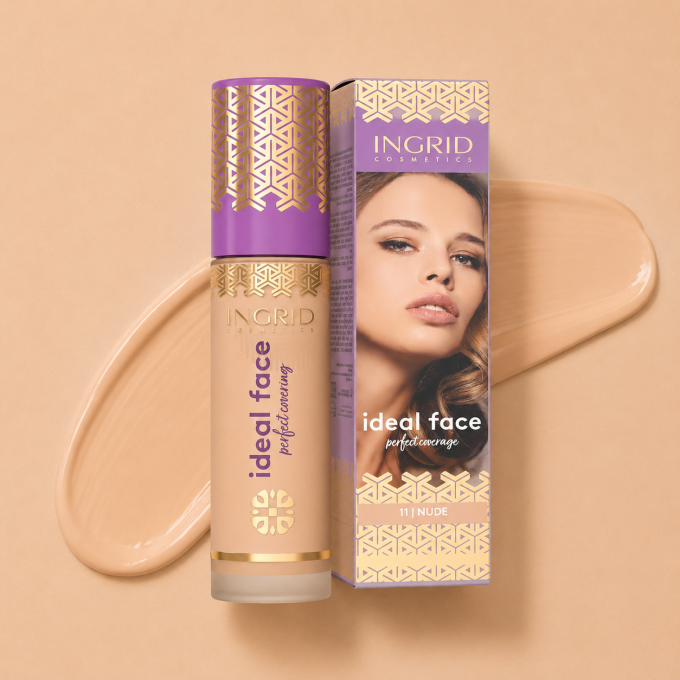 Fond de teint Ideal Face - 30ml - 5 teintes - Ingrid Cosmetics