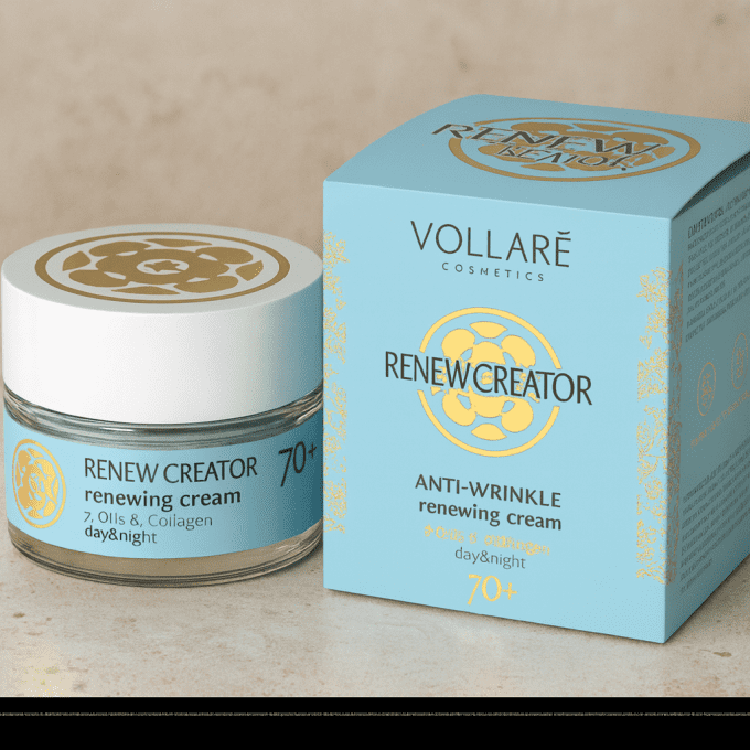 Crème régénératrice anti-ride jour et nuit 70+ Age Creator - 50 ml - Vollaré