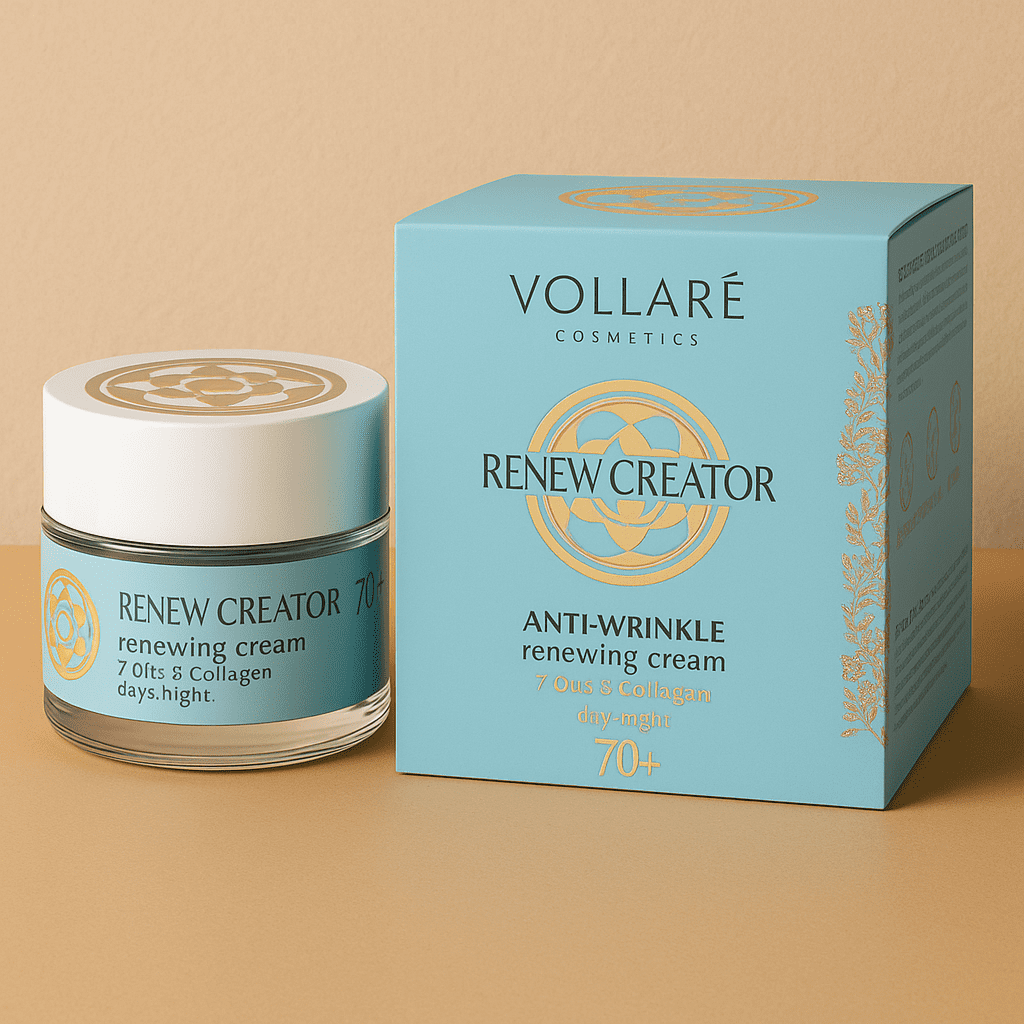 Crème régénératrice anti-ride jour et nuit 70+ Age Creator - 50 ml - Vollaré