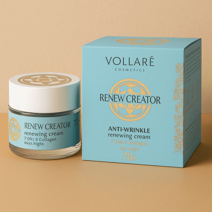 Crème régénératrice anti-ride jour et nuit 70+ Age Creator - 50 ml - Vollaré