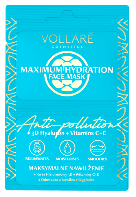 Masque Jour & Nuit Anti-pollution, detox et hydratation intense  - 2 x 5 ml - Vollaré