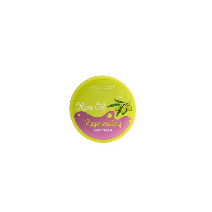 Crème visage régénérante à l'huile d'olive - 50 ml - Vollaré Cosmetics