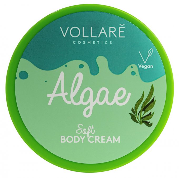 Crème hydratante pour le corps aux algues vertes - Vollaré - 250 ml