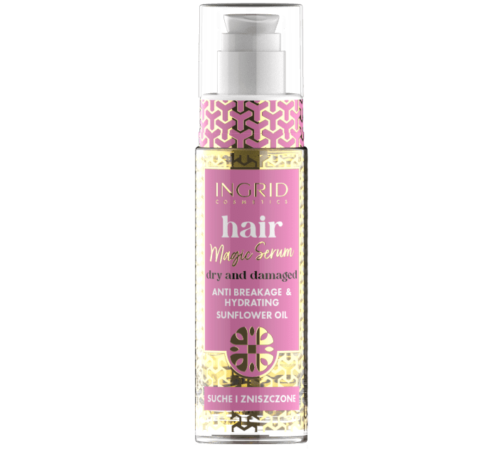 Sérum cheveux concentré en Huile de tournesols anti chute - Ingrid Cosmetics - 30 ml