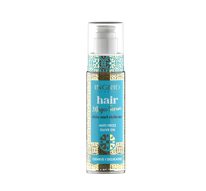 Sérum cheveux concentré en Huile d'olive anti frisottis - Ingrid Cosmetics - 30 ml