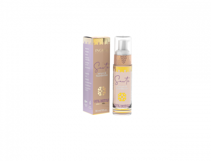 Fond de teint / Serum 98% naturel SAUTE - 30 ml - 5 teintes