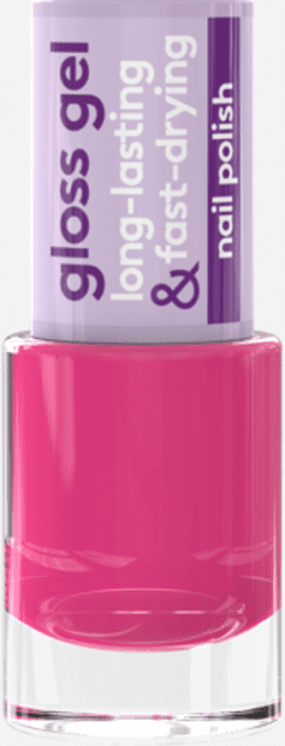 Vernis Gel gloss 10 jours - 7 ml - Teinte 607 Teinte Raspberry Kiss - Ingrid Cosmetics