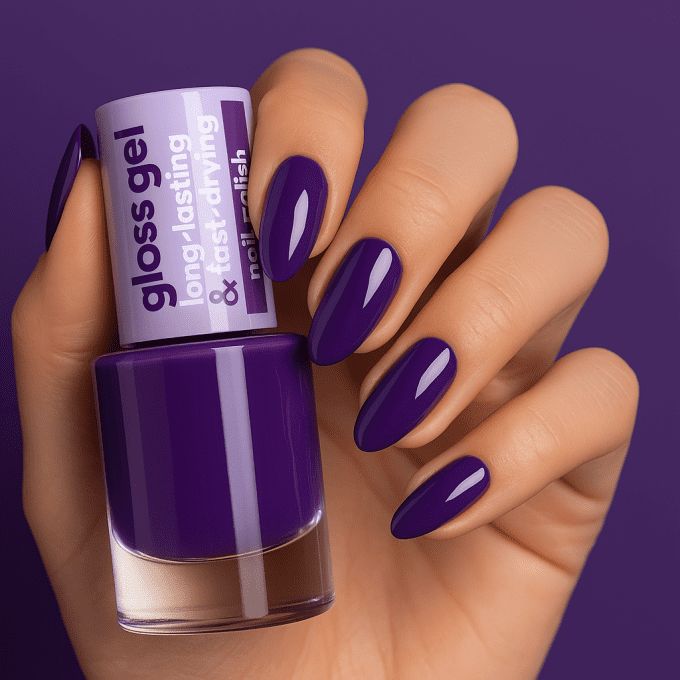Vernis Gel gloss 10 jours - 7 ml - Teinte 610 Royal Violet - Ingrid Cosmetics