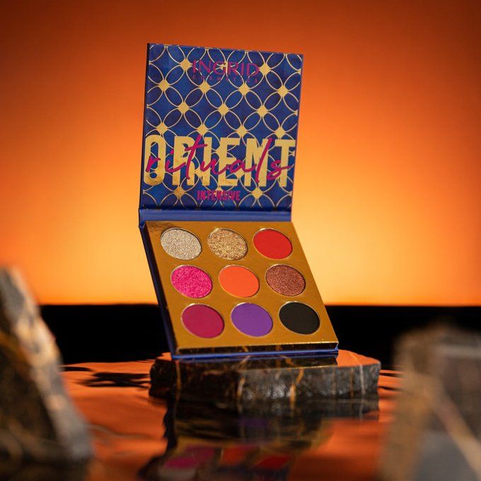 Palette d'ombres à paupière Rituels orientaux intensifs 9 teintes - 10 gr - Ingrid Cosmetics