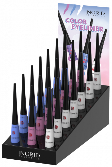 BtoB - Eye Liner Coloré Candy Bloom - 4,5ml - 3 teintes-Ingrid Cosmetics - 18 pcs+3 testers+D