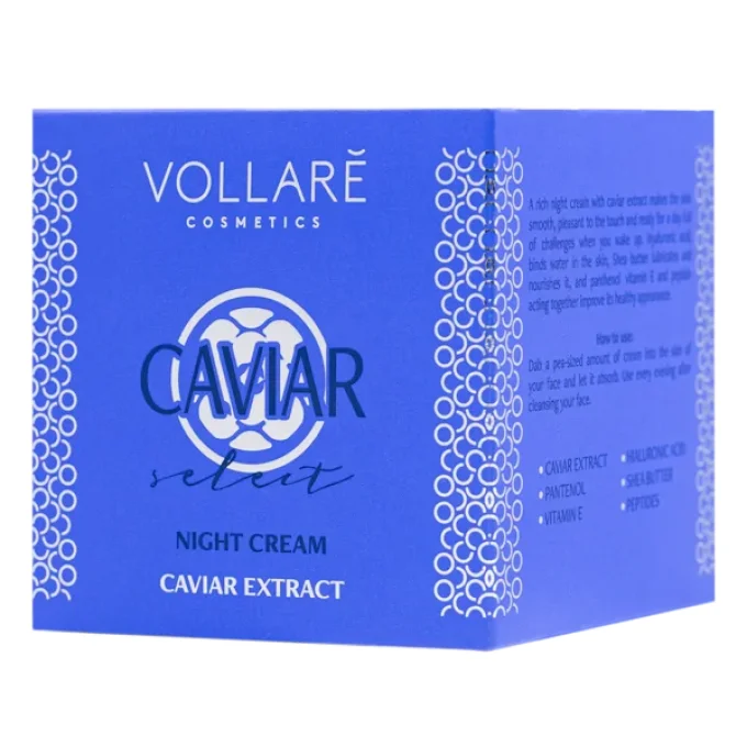 Crème de nuit - Gamme Caviar - 50 ml - Vollaré Cosmetics