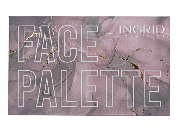 Palette maquillage visage 8 teintes – Face Palette - 37g - Ingrid Cosmetics