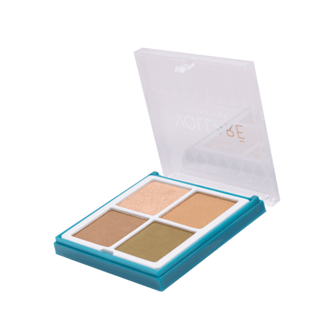 Palette d'ombres à paupières " Clear Nude" - 4 couleurs - 5g - Vollaré Cosmetics