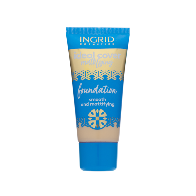Fond de teint matifiant Ideal cover-30ml-5 teintes-Ingrid Cosmetics