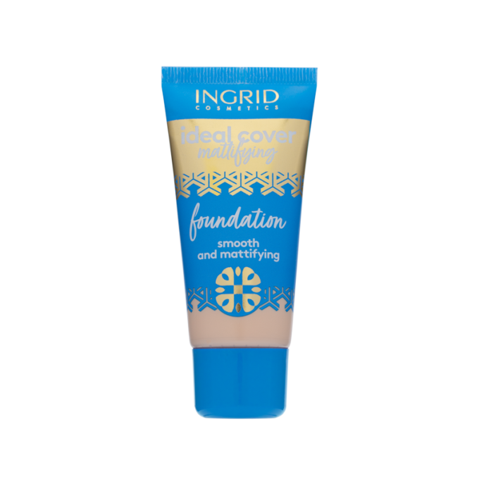 Fond de teint matifiant Ideal cover-30ml-5 teintes-Ingrid Cosmetics