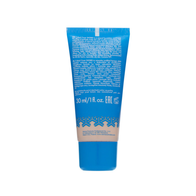 Fond de teint matifiant Ideal cover-30ml-5 teintes-Ingrid Cosmetics