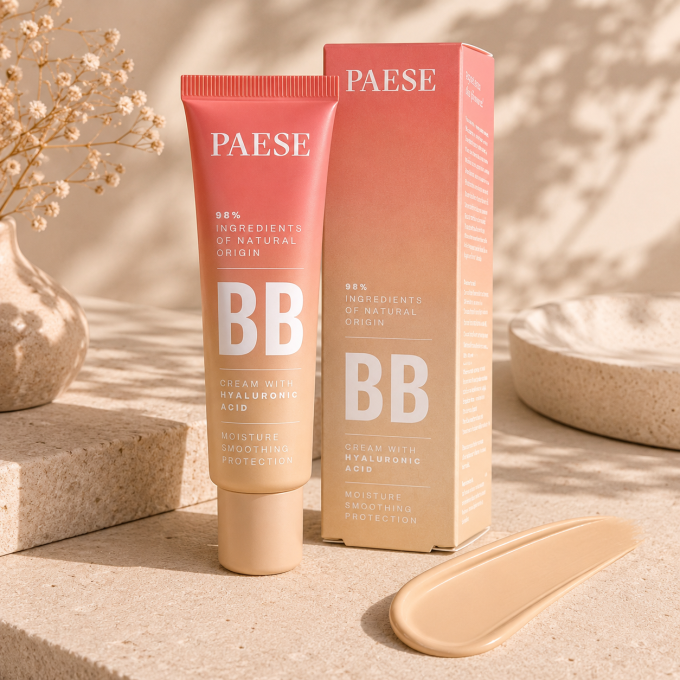 BB crème à l'acide hyaluronique - 30 ml - 4 teintes - PAESE