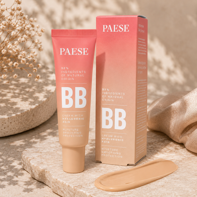 BB crème à l'acide hyaluronique - 30 ml - 4 teintes - PAESE