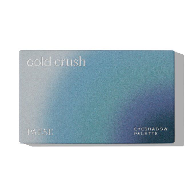 Duo "Cold Crush" : palette 8 ombres à paupières  11 g VEGAN et Mascara WAVE - PAESE