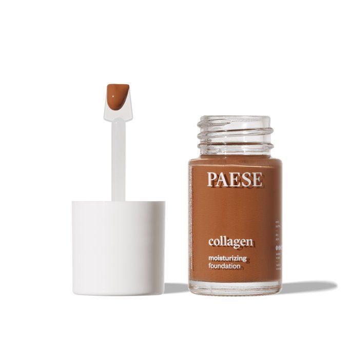 Fond de teint hydratant au collagène - 30 ml - 9 teintes - Paese