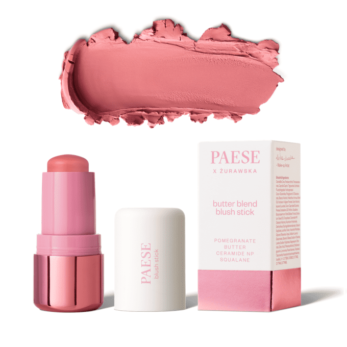 Blush crémeux en stick au beurre - 3 teintes - 6g - Paese