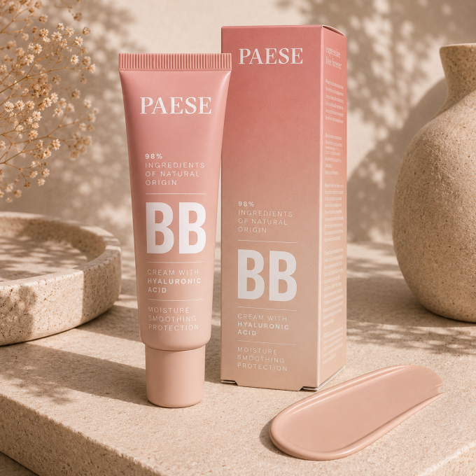 BB crème à l'acide hyaluronique - 30 ml - 4 teintes - PAESE