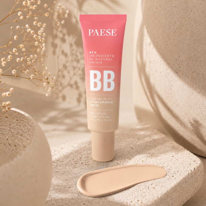 BB crème à l'acide hyaluronique - 30 ml - 4 teintes - PAESE