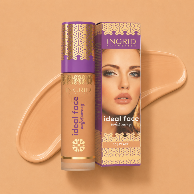 Fond de teint Ideal Face - 30ml - 5 teintes - Ingrid Cosmetics