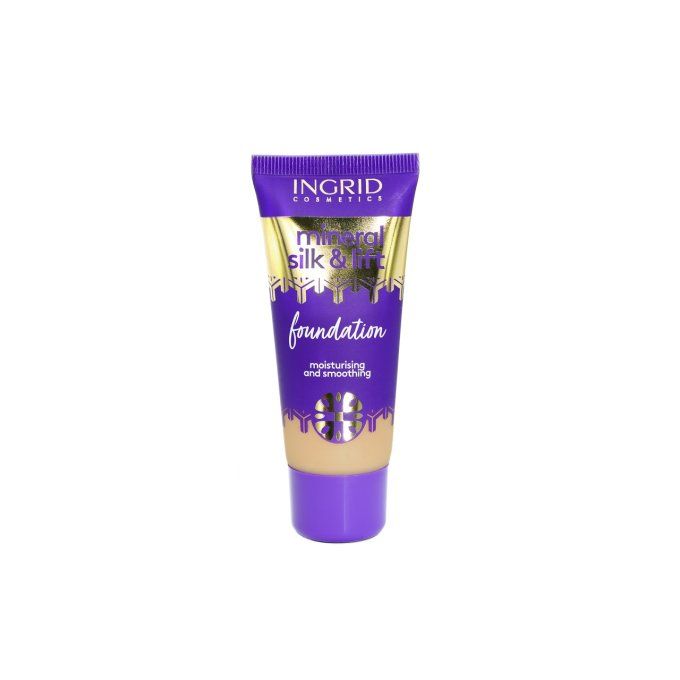 Fond de teint mineral - Silk & Lift - 30 ml - Ingrid Cosmetics - 5 Teintes