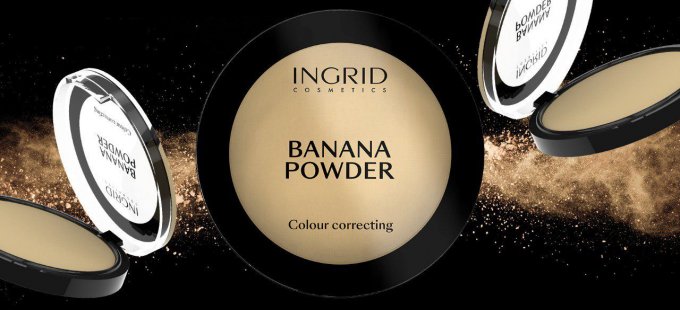 BtoB - Poudre Compacte Banana Powder - 8 g - Ingrid Cosmetics - 9 pcs + 1 tester