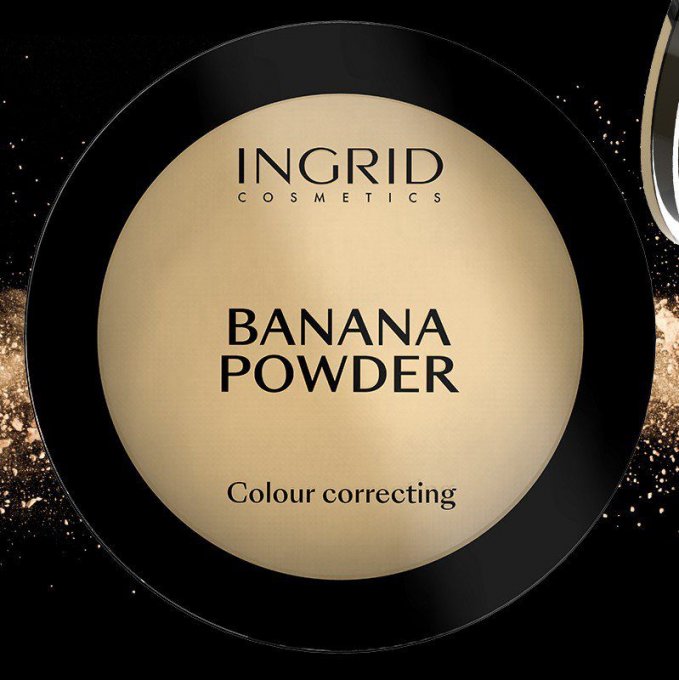 BtoB - Poudre Compacte Banana Powder - 8 g - Ingrid Cosmetics - 9 pcs + 1 tester