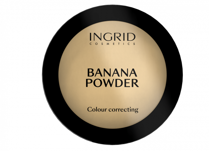 BtoB - Poudre Compacte Banana Powder - 8 g - Ingrid Cosmetics - 9 pcs + 1 tester