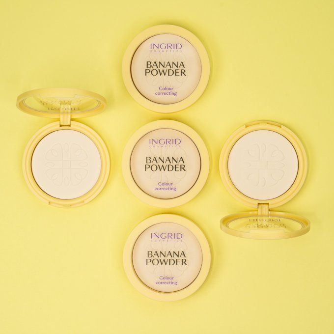 Poudre Compacte Banana Powder - 10g - Ingrid Cosmetics